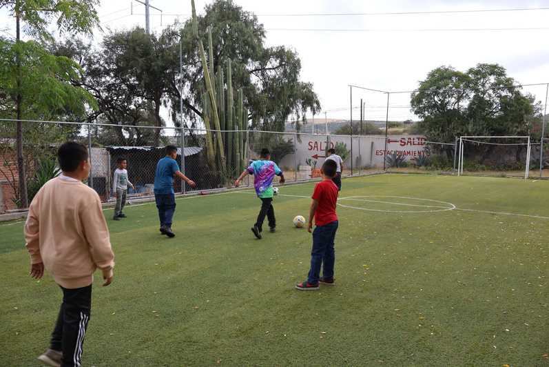 Outdoor play and shared activities